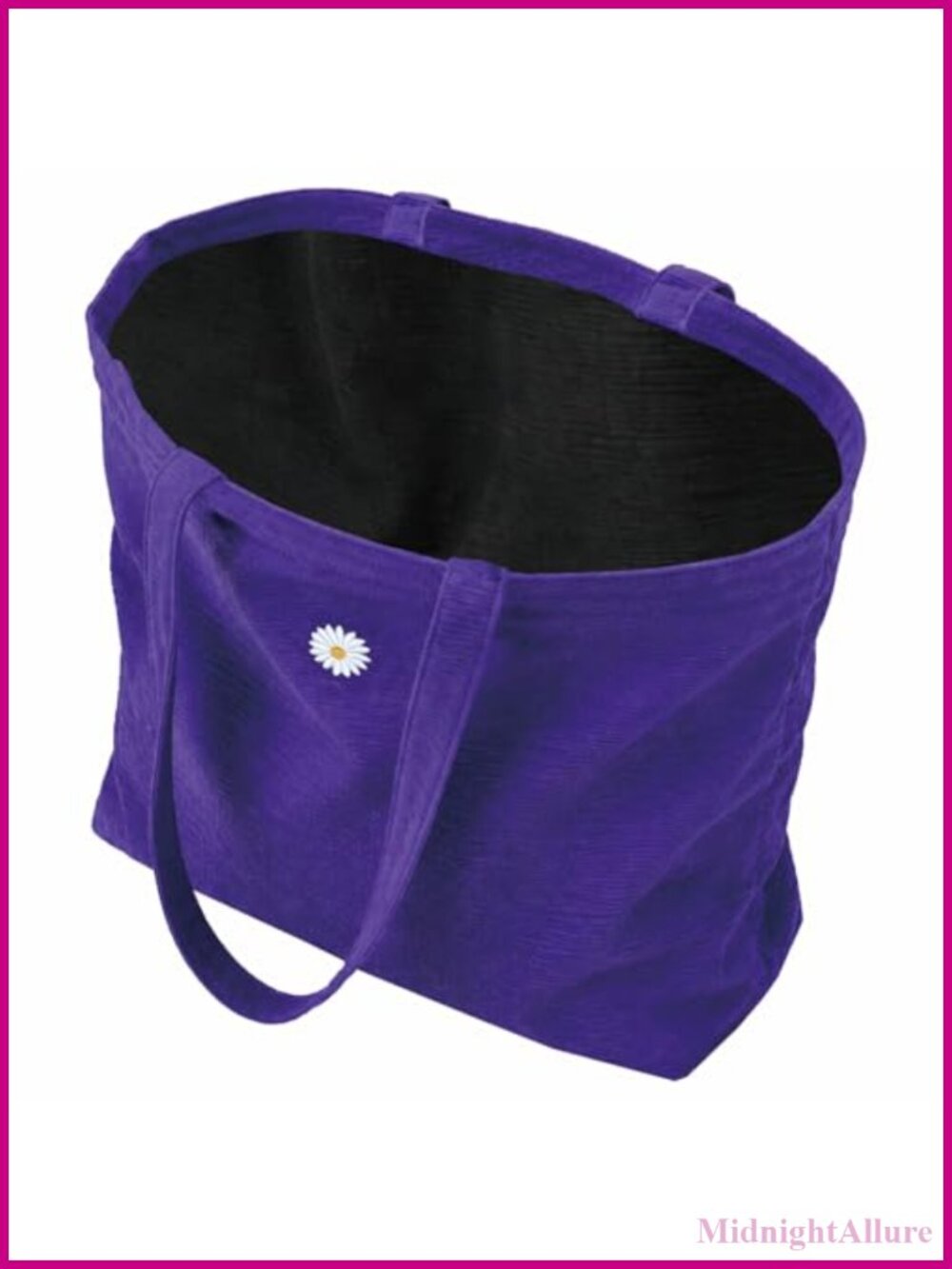 Women's Lightweight Foldable Tote Bag Beach Travel Shoulder Bag Fit 13" Laptop